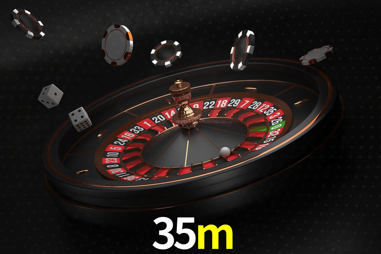 Sinta a adrenalina dos jogos de cassino com 35m